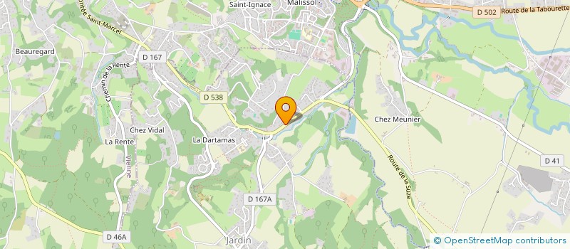 localisation de l'entreprise SCI JRC PATRIMOINE  JARDIN