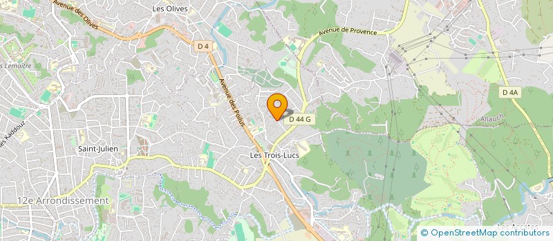 localisation de l'entreprise SCI JRCP à MARSEILLE