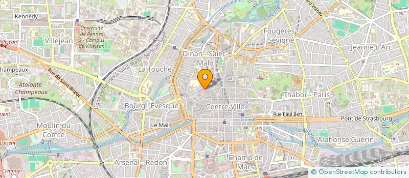 localisation de l'entreprise SCI JRD  RENNES