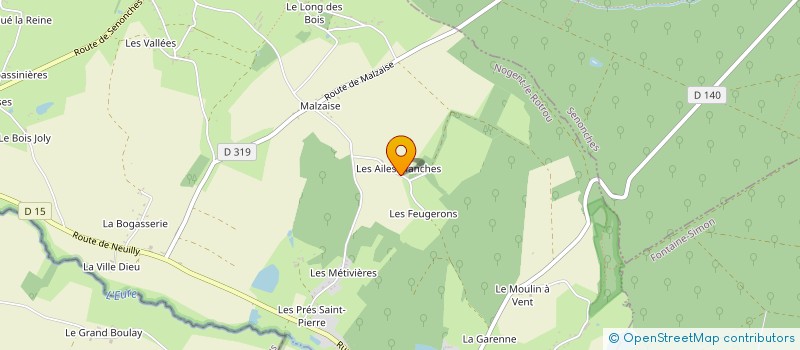 localisation de l'entreprise SCI JRF à MANOU