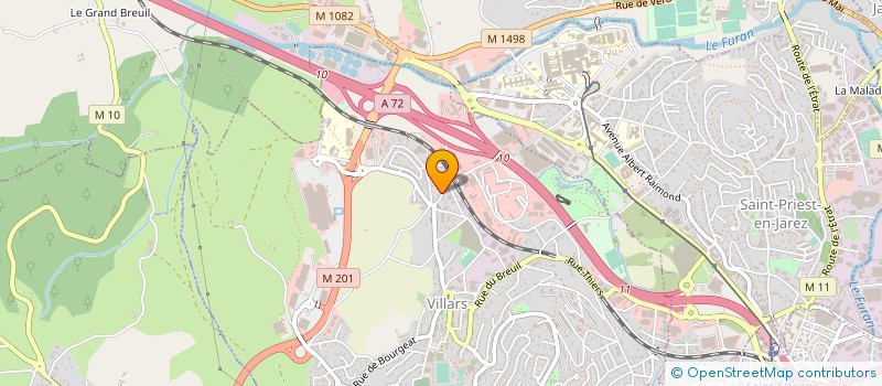 localisation de l'entreprise SCI JRP à VILLARS