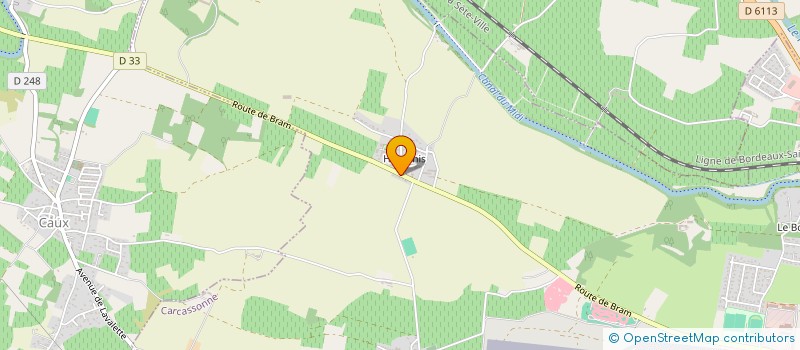 localisation de l'entreprise SCI JRV à CARCASSONNE