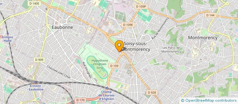 localisation de l'entreprise SCI JRW  SOISY-SOUS-MONTMORENCY