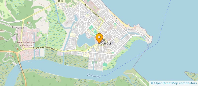 localisation de l'entreprise SCI JS à KOUROU