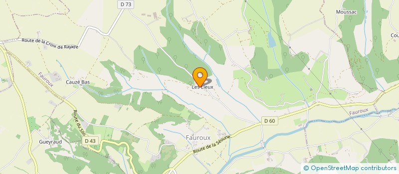 localisation de l'entreprise SCI JS  FAUROUX