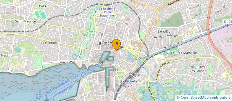 localisation de l'entreprise SCI JS  LA ROCHELLE