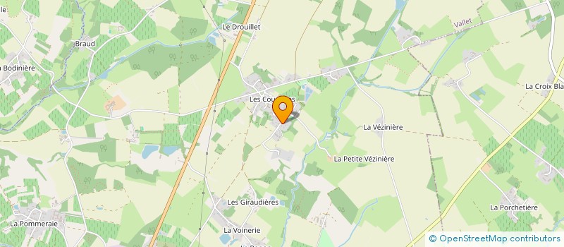 localisation de l'entreprise SCI JS  VALLET