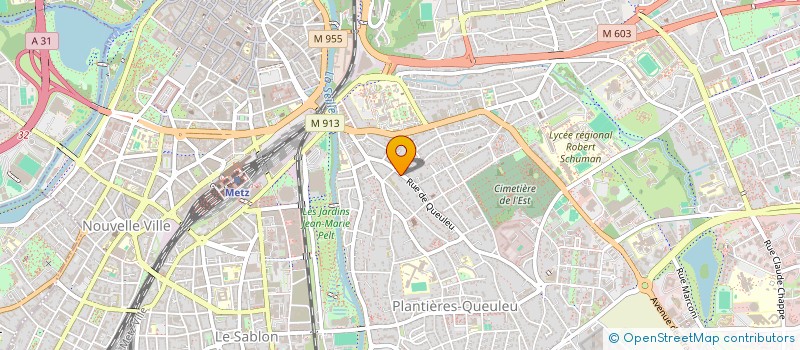 localisation de l'entreprise SCI JS FAMILY 2  METZ