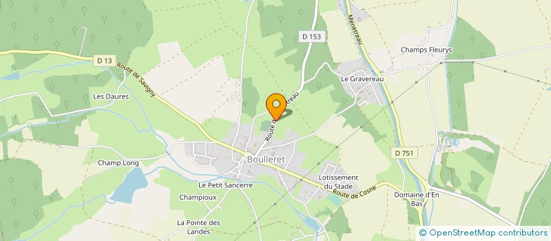 localisation de l'entreprise SCI JS IMMO  BOULLERET