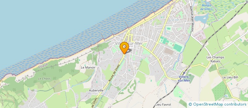 localisation de l'entreprise SCI JSB  VILLERS-SUR-MER