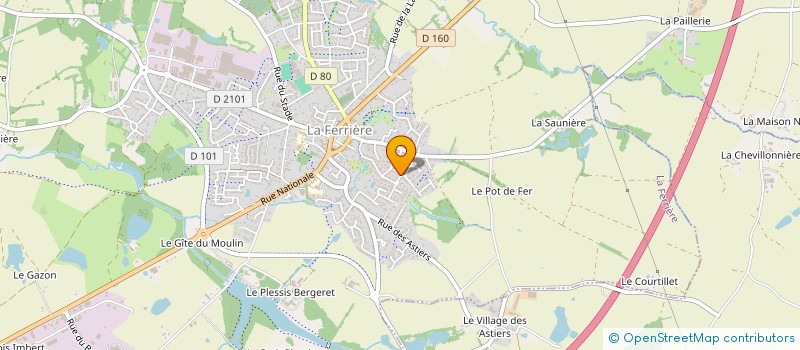 localisation de l'entreprise SCI JSB 85 à LA FERRIERE