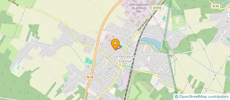 localisation de l'entreprise SCI JSB IDF  RAMBOUILLET