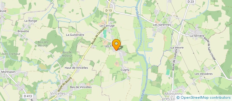 localisation de l'entreprise SCI JSCM  SAINT-USUGE