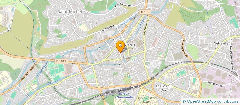 localisation de l'entreprise SCI JSD  EVREUX