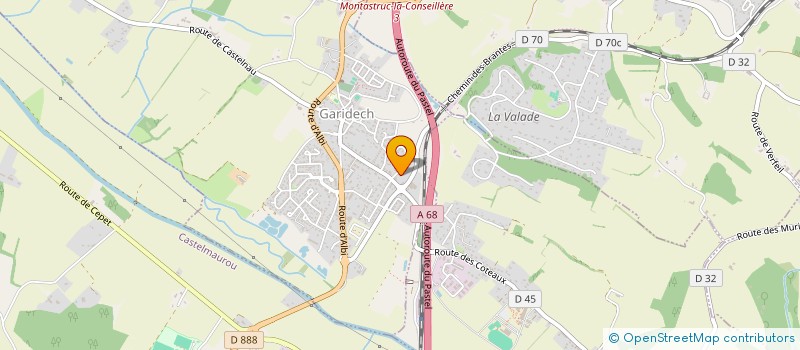 localisation de l'entreprise SCI JSD2  GARIDECH