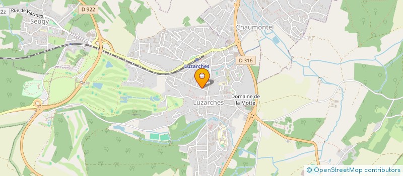 localisation de l'entreprise SCI JSDR à LUZARCHES