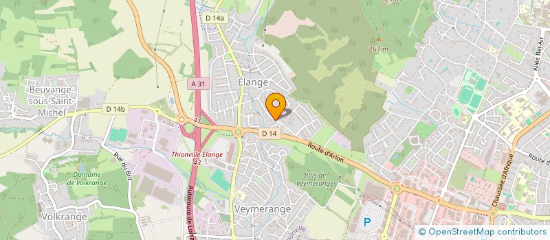 localisation de l'entreprise SCI JSE à THIONVILLE