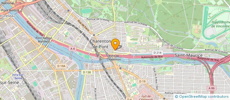 localisation de l'entreprise SCI JSF à SAINT-MAURICE