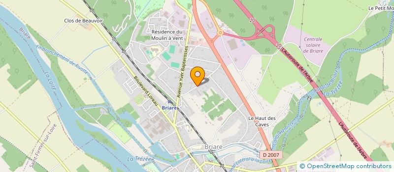 localisation de l'entreprise SCI JSF à OUSSON-SUR-LOIRE