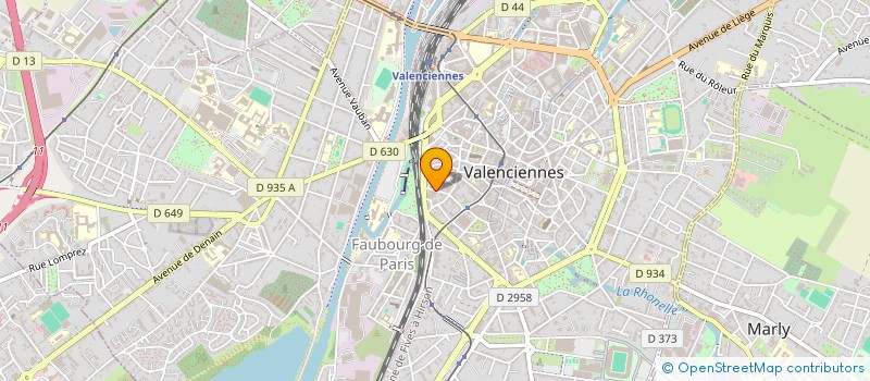 localisation de l'entreprise SCI JSLP DUTRANOY LOGIS  VALENCIENNES