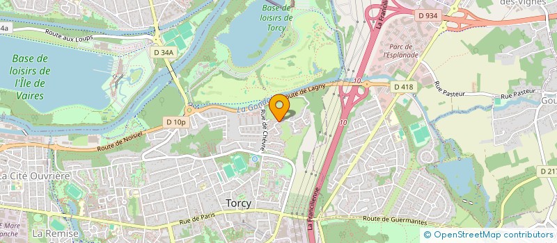 localisation de l'entreprise SCI JSLP INVEST  TORCY