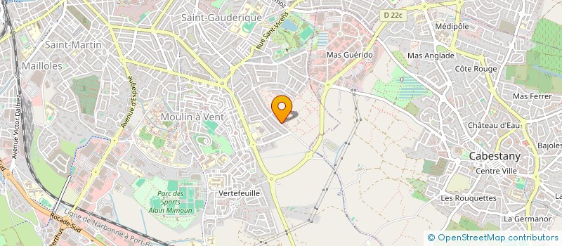 localisation de l'entreprise SCI JSM à PERPIGNAN