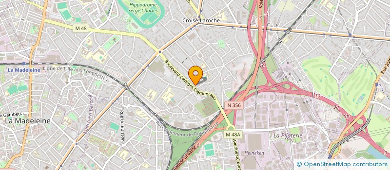 localisation de l'entreprise SCI JSM à MARCQ-EN-BARŒUL