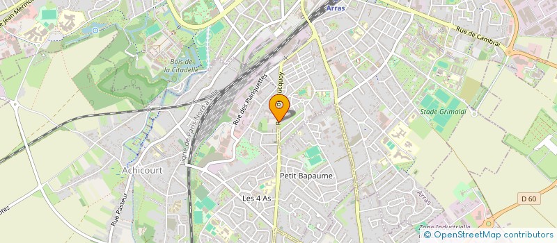 localisation de l'entreprise SCI JSM à ARRAS