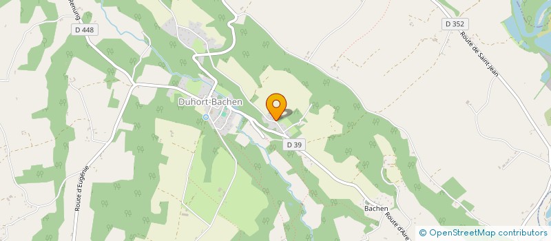 localisation de l'entreprise SCI JSM  DUHORT-BACHEN