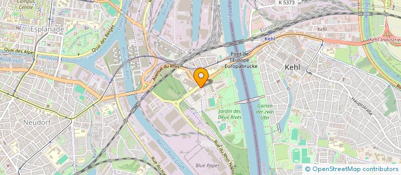 localisation de l'entreprise SCI JSM  STRASBOURG