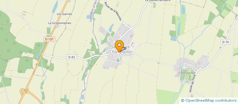 localisation de l'entreprise SCI JSMSH  SAINT-MARTIN-LARS-EN-SAINTE-HERMINE