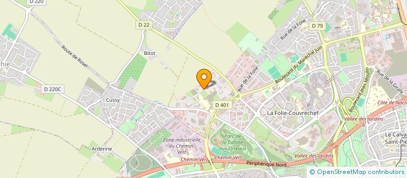 localisation de l'entreprise SCI JSN à SAINT-CONTEST