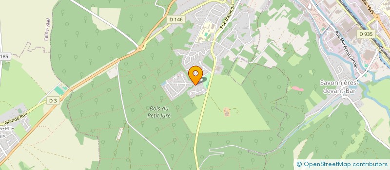 localisation de l'entreprise SCI JSP à BAR-LE-DUC