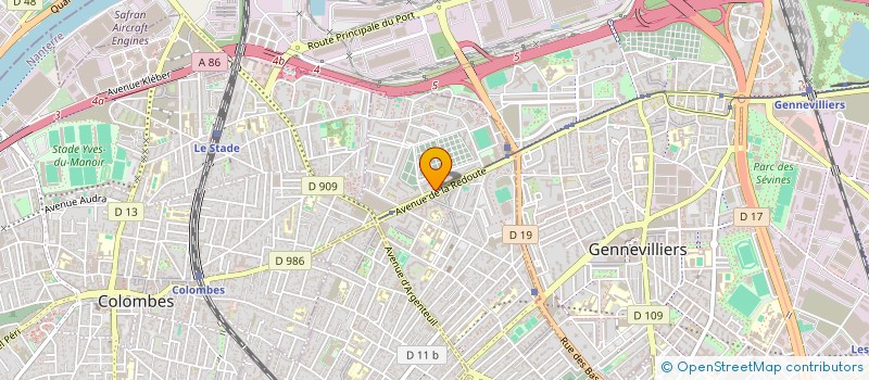 localisation de l'entreprise SCI JSP DIEGO ET SOFIA  ASNIERES-SUR-SEINE
