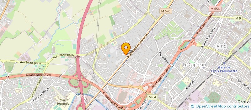 localisation de l'entreprise SCI JSPA  WASQUEHAL