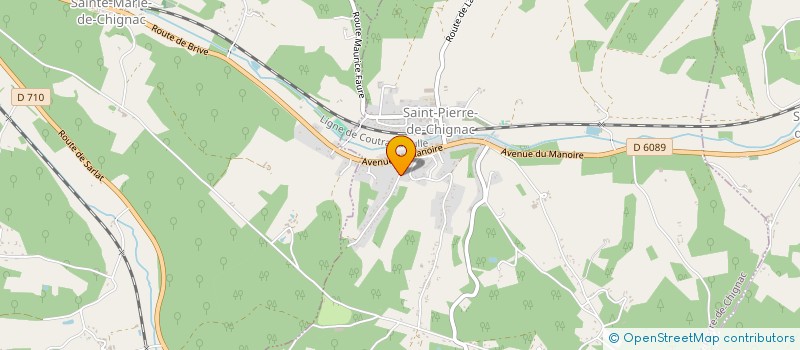 localisation de l'entreprise SCI JSQCMB24  SAINT-PIERRE-DE-CHIGNAC