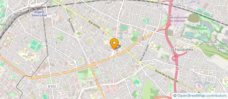 localisation de l'entreprise SCI JSS à ANGERS
