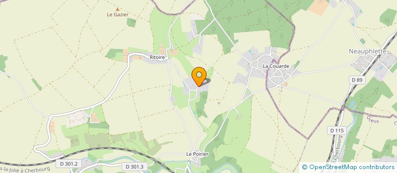 localisation de l'entreprise SCI JST à GUAINVILLE