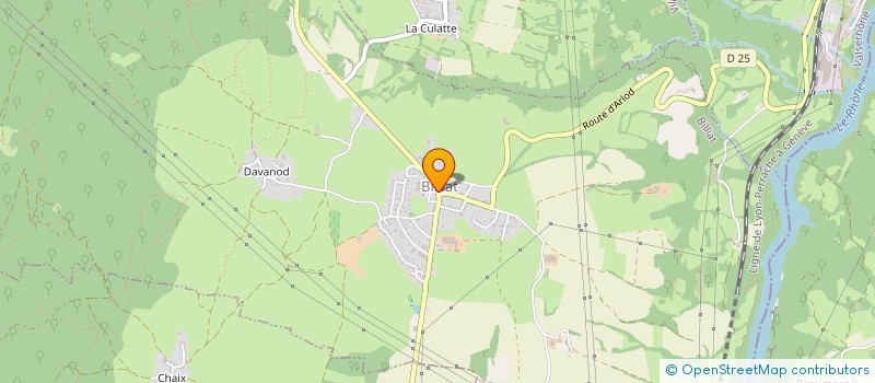 localisation de l'entreprise SCI JST  BILLIAT