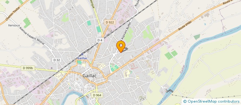 localisation de l'entreprise SCI JTJR à GAILLAC