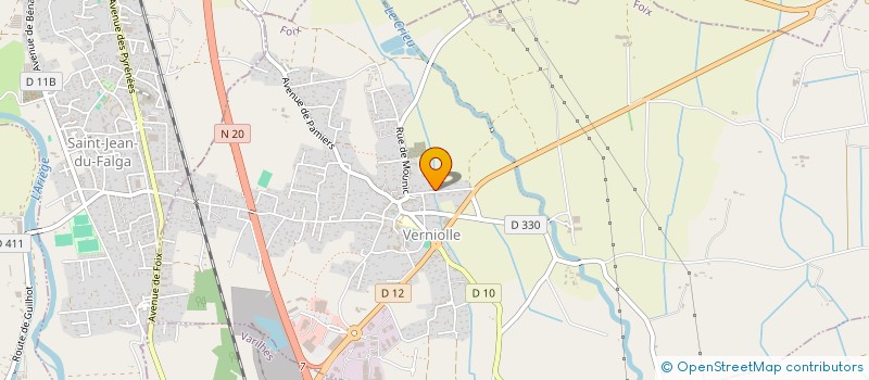 localisation de l'entreprise SCI JTK à VERNIOLLE