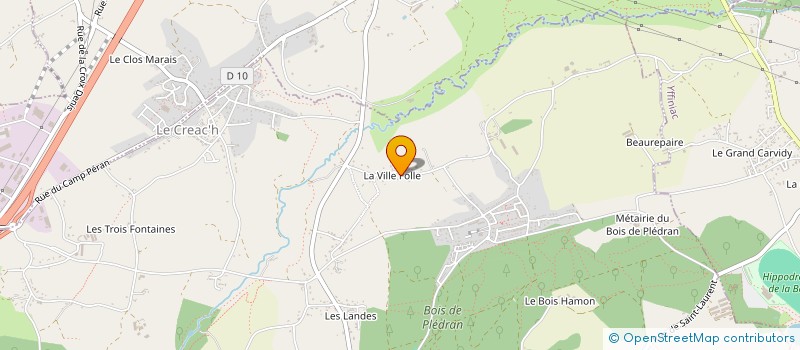 localisation de l'entreprise SCI JTL  PLEDRAN