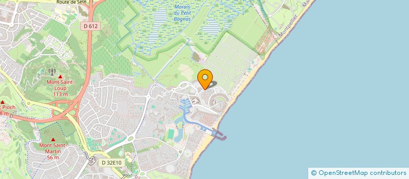 localisation de l'entreprise SCI JTMOCAP  AGDE