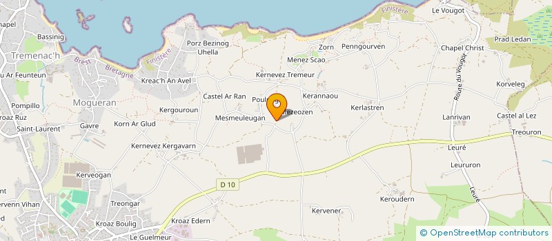 localisation de l'entreprise SCI JTN  PLOUGUERNEAU