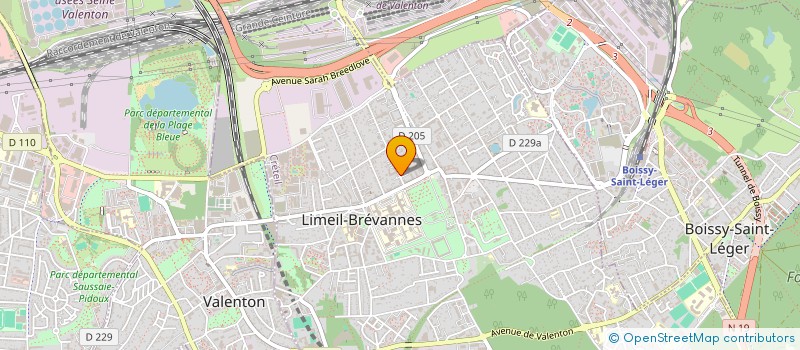 localisation de l'entreprise SCI JTO à LIMEIL-BREVANNES