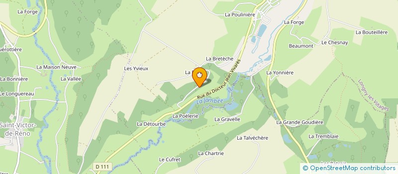 localisation de l'entreprise SCI JTP PIOT à LONGNY LES VILLAGES