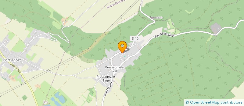 localisation de l'entreprise SCI JTS IMMO  NOTRE-DAME-DE-L'ISLE