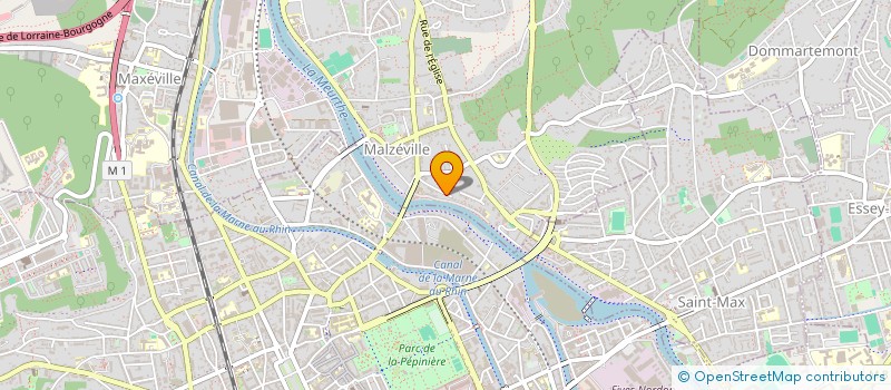 localisation de l'entreprise SCI JTV  MALZEVILLE