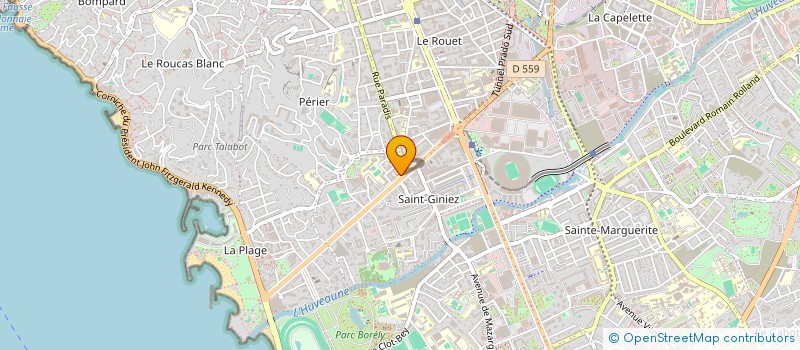 localisation de l'entreprise SCI JU D'O à MARSEILLE