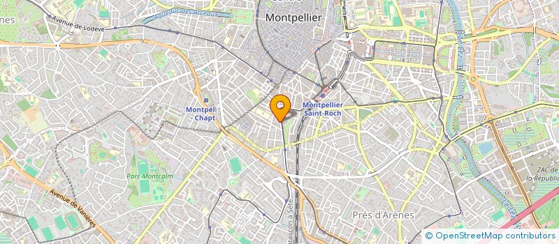 localisation de l'entreprise SCI JU-DA à MONTPELLIER